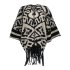Geisha Poncho Black Sand