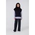 Jansen Amsterdam Trui Top Bracha Dark Blue