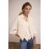 Tramontana Gilet Vestje Hairy Yarn Stone