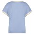Red Button Trui Top Jerry Light Blue