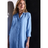 Street One Jurk Linnen Serenity Blue