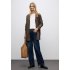 Street One Vest Cosy Dark Nomad Brown