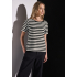 Street One Shirt Striped Black