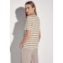 Street One Shirt Striped Safari Beige
