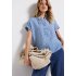Street One Blouse Shirt Serenity Blue