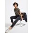 Street One Blouse Shirt Leopard Black