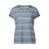 Street One Shirt Striped Dark Garden Green