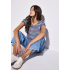 Street One Shirt Striped Dark Garden Green