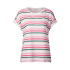 Street One Shirt Striped Moonstone Sand