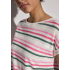 Street One Shirt Striped Moonstone Sand