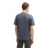 Tom Tailor T-Shirt Structured Blueish Grey