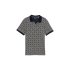 Tom Tailor Polo Shirt Mosaic Navy