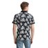 Tom Tailor Polo Shirt Palm Tree Navy Blue