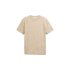 Tom Tailor T-Shirt Jacquard Palm Beige