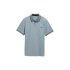 Tom Tailor Polo Shirt Pique Grey Mint