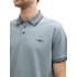 Tom Tailor Polo Shirt Pique Grey Mint