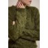 Tramontana Jumper Hairy Yarn Moss