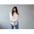 Yest Vest Clemence Sandy White